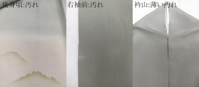 平和屋着物■豪華色留袖 遠山風景文 暈し染め 金彩 正絹 逸品 CABG6865xi