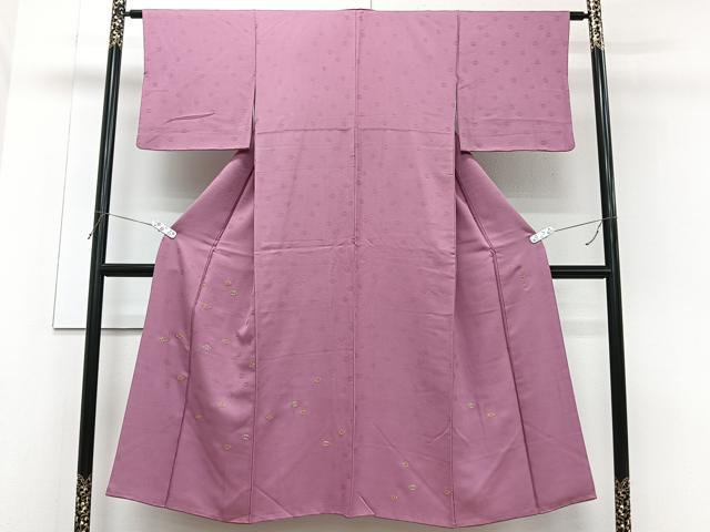 平和屋着物■色留訪問着 蘇州刺繍 幾何学文 金銀糸 正絹 逸品 CABG6885xi