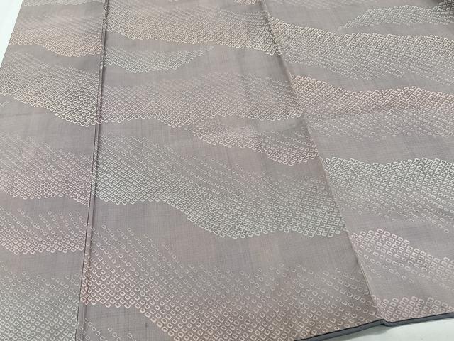 平和屋着物■本場染大島紬 鹿の子文様 正絹 逸品 CABG6914xi