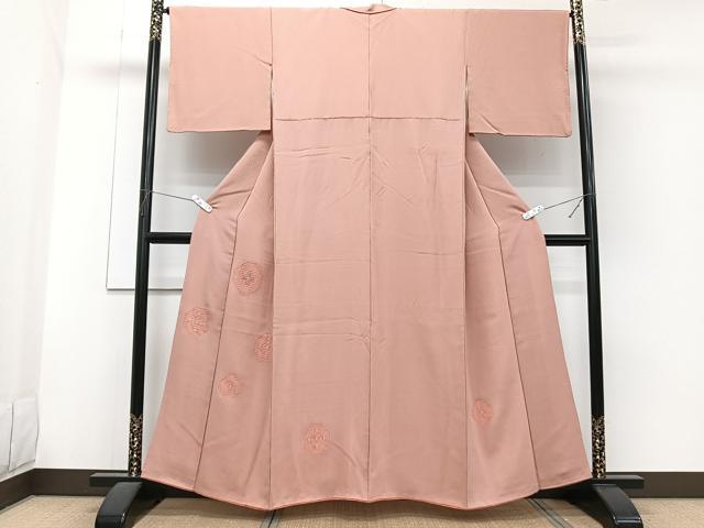 平和屋着物■色留訪問着 ドロンワーク 吉祥文 正絹 逸品 CABG6941xi