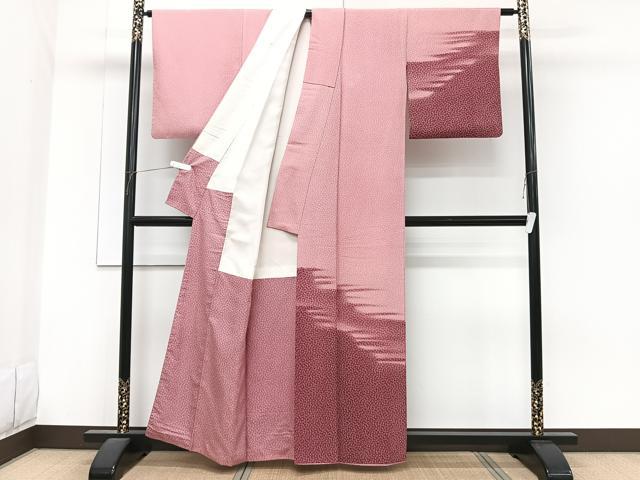 平和屋着物■訪問着 霞枝葉文 正絹 逸品 CABG6953xi