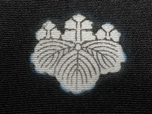 平和屋着物■黒留袖 総刺繍 花鳥文 金銀糸 洗える着物 CABG6981xi