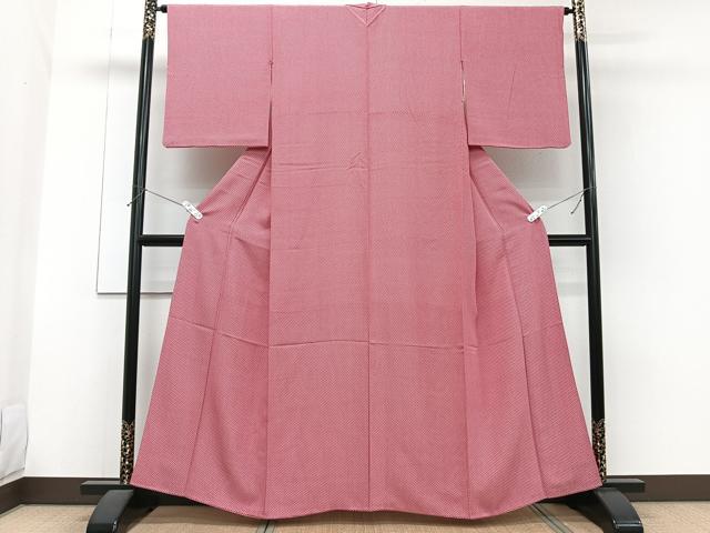 平和屋着物■江戸小紋 花菱文 正絹 逸品 CABG6991xi