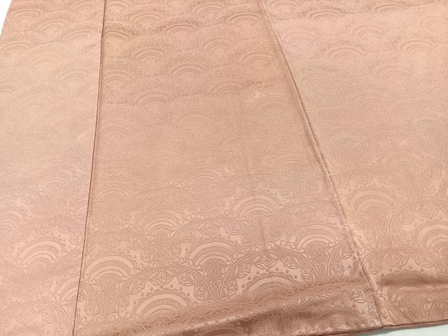 平和屋着物■上質な小紋 青海波花地紋 暈し染め 正絹 逸品 CABG7076xi