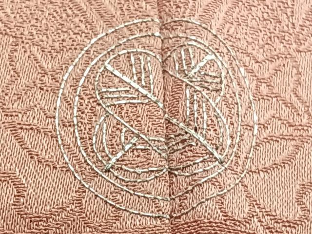 平和屋着物■上質な小紋 青海波花地紋 暈し染め 正絹 逸品 CABG7076xi