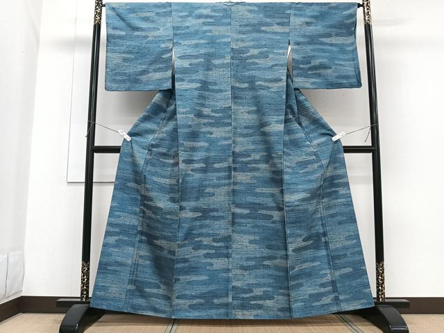 平和屋着物■上質な紬 絵霞文 正絹 逸品 CABG7119xi