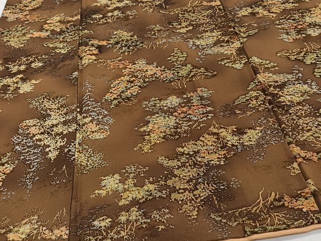 平和屋着物■上質な小紋 樹林文 正絹 逸品 CABG7132xi