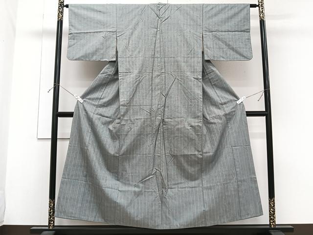 平和屋着物■上質な紬 縞 正絹 逸品 CABG7140xi