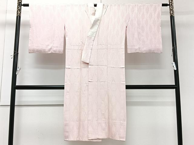 平和屋着物■長襦袢 無双仕立て 立涌地紋 虹色 正絹 逸品 CABG7156xi