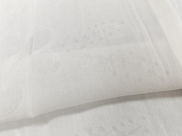 平和屋着物*夏物 長襦袢 枝花紋紗 麻 逸品 CABG7182xi
