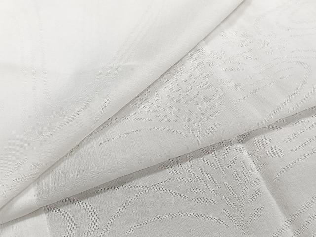 平和屋着物*夏物 長襦袢 流水草花紋紗 半衿ビーズ 洗える着物 CABG7189xi