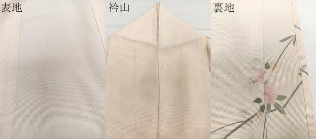 平和屋着物*夏物 訪問着 絽 友禅 枝花文 正絹 逸品 CABG7193xi