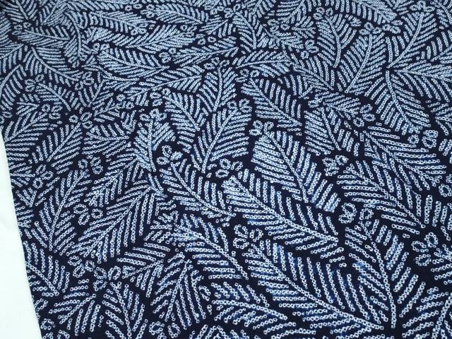 平和屋着物∴夏物 浴衣 有松鳴海絞り 松葉 綿 逸品 CABG7219rv