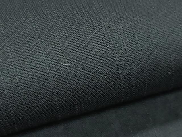 平和屋着物∴夏物 男性 浴衣 色無地 黒 室町物語 綿 逸品 CABG7230rv