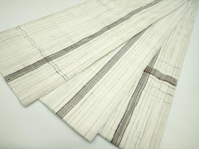 平和屋着物▽太鼓柄袋帯 スリーシーズン 春夏秋 すくい織 十字文様 正絹 逸品 CABG7242rv