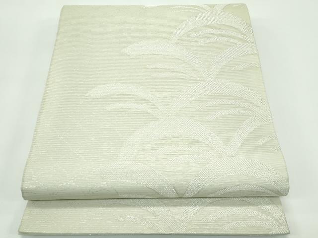 平和屋着物*夏物 六通柄袋帯 青海波 銀糸 正絹 逸品 CABG7272rv