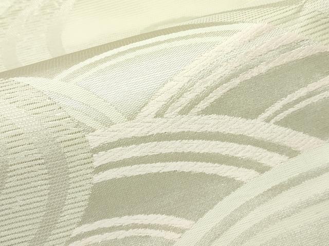 平和屋着物*夏物 六通柄袋帯 唐織 流水文 銀糸 正絹 逸品 CABG7277rv