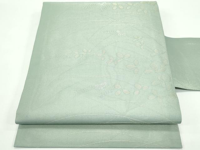 平和屋着物*夏物 九寸名古屋帯 萩 金銀糸 正絹 逸品 未使用 CABG7292rv
