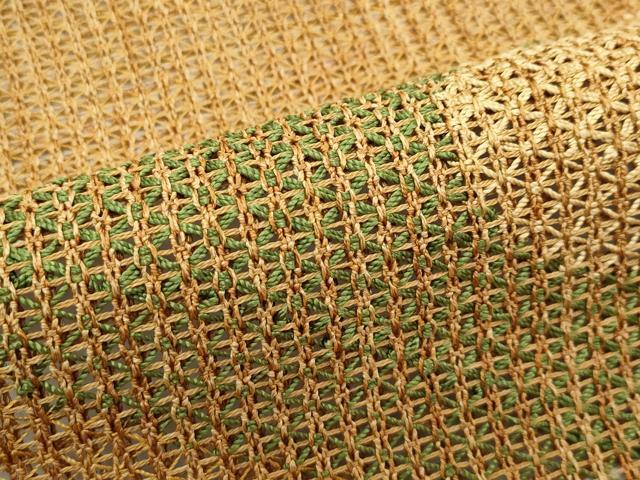 平和屋着物*夏物 八寸名古屋帯 羅 幾何学文様 正絹 逸品 CABG7300rv