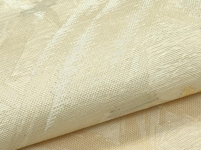 平和屋着物*夏物 六通柄名古屋帯 籬文様 金銀糸 正絹 逸品 CABG7320rv