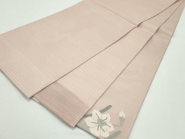平和屋着物*夏物 太鼓柄袋帯 絽綴れ 水仙 金銀糸 正絹 逸品 未使用 CABG7323rv