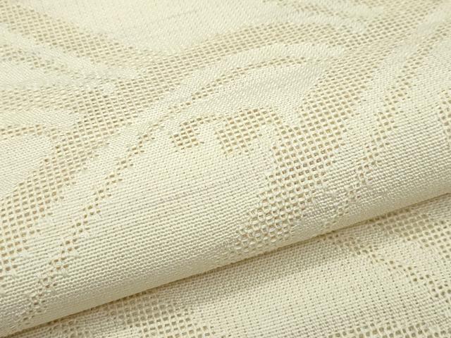 平和屋着物*夏物 八寸名古屋帯 立波文 正絹 逸品 CABG7336rv