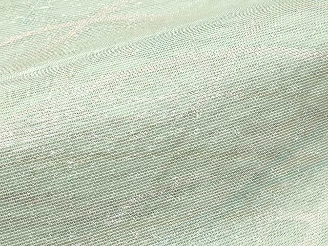 平和屋着物*夏物 六通柄袋帯 芝草文 金糸 正絹 逸品 未使用 CABG7361rv