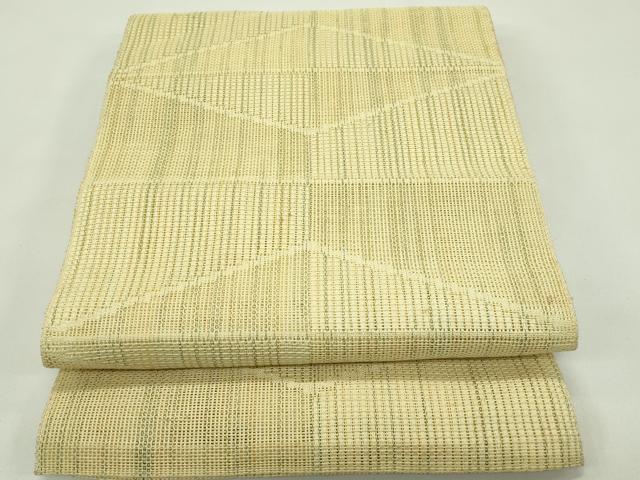 平和屋着物*夏物 八寸名古屋帯 市松菱文様 CABG7427rv