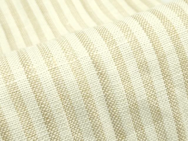 平和屋着物*夏物 両面 半幅帯 格子柄 間道 麻 逸品 CABG7456rv