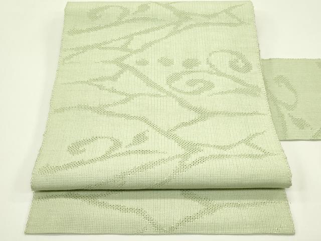 平和屋着物*夏物 八寸名古屋帯 唐草文 夏虫色 CABG7476rv