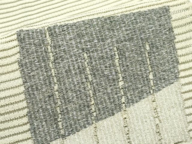 平和屋着物*夏物 八寸名古屋帯 絽綴れ 源氏香 金銀糸 正絹 逸品 CABG7533rv