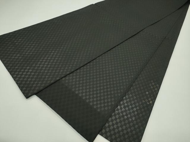 平和屋着物*夏物 太鼓柄袋帯 市松文様 金銀糸 正絹 逸品 CABG7544rv