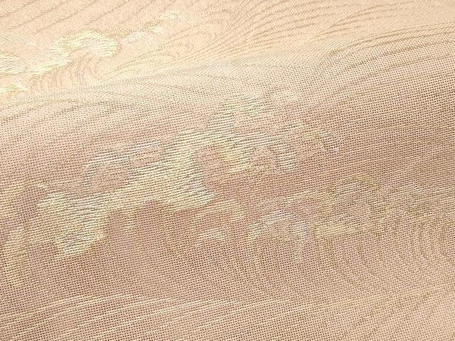 平和屋着物*夏物 六通柄袋帯 立波文 金糸 正絹 逸品 CABG7556rv