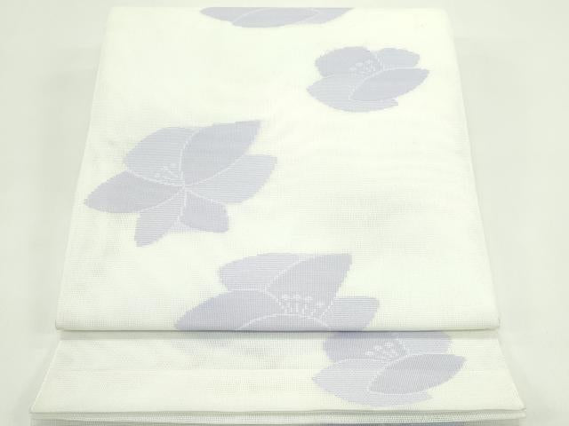 平和屋着物*夏物 八寸名古屋帯 舞花文 未使用 CABG7564rv
