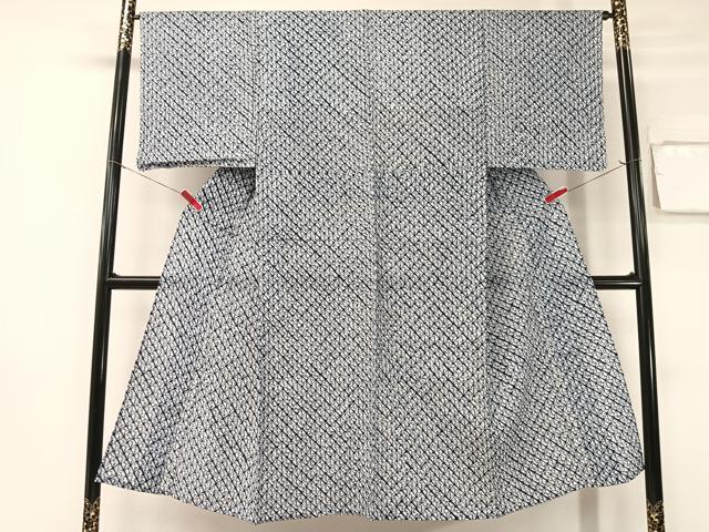 平和屋着物∴夏物 男性 浴衣 有松鳴海絞り 綿 逸品 未使用 CABG7620vp