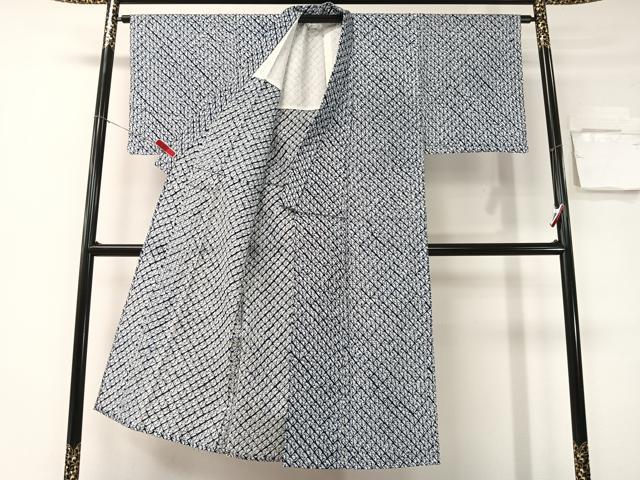 平和屋着物∴夏物 男性 浴衣 有松鳴海絞り 綿 逸品 未使用 CABG7620vp