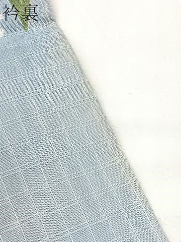 平和屋着物∴夏物 浴衣 綿紅梅 舞桜 綿 逸品 CABG7631vp