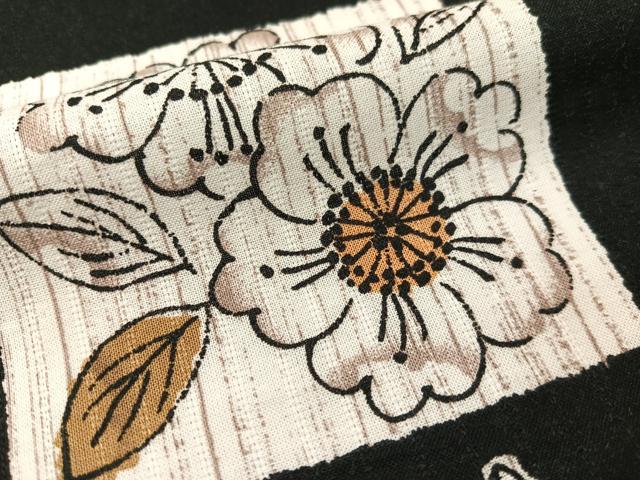 平和屋着物∴服飾評論家 市田ひろみ 夏物 浴衣 辻が花 トンボ 黒地 綿 逸品 未使用 CABG7658vp