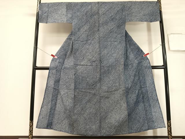 平和屋着物∴夏物 男性 浴衣 有松鳴海絞り 三浦絞り 綿 逸品 CABG7665vp