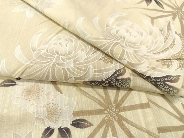 平和屋着物∴夏物 浴衣 乱菊 綿 逸品 CABG7688vp