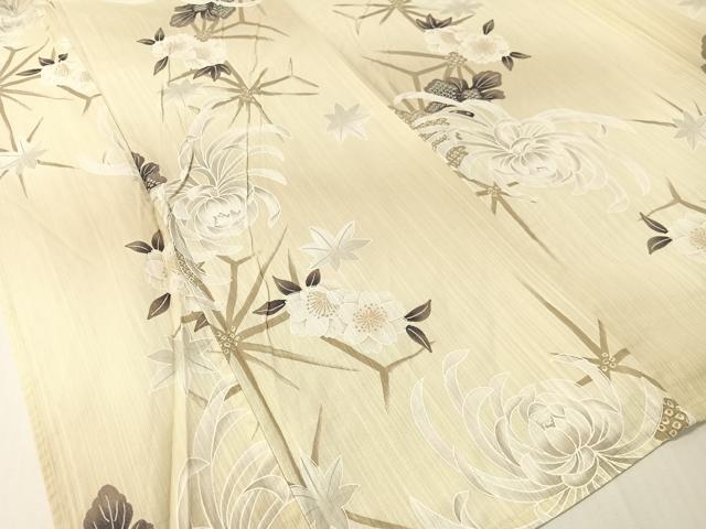 平和屋着物∴夏物 浴衣 乱菊 綿 逸品 CABG7688vp
