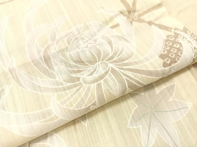 平和屋着物∴夏物 浴衣 乱菊 綿 逸品 CABG7688vp