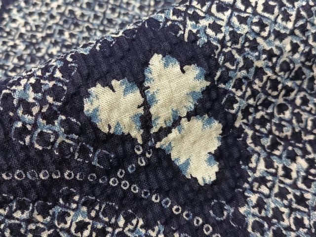 平和屋着物∴夏物 浴衣 蔦の葉文 リップル生地 綿 逸品 CABG7714vp