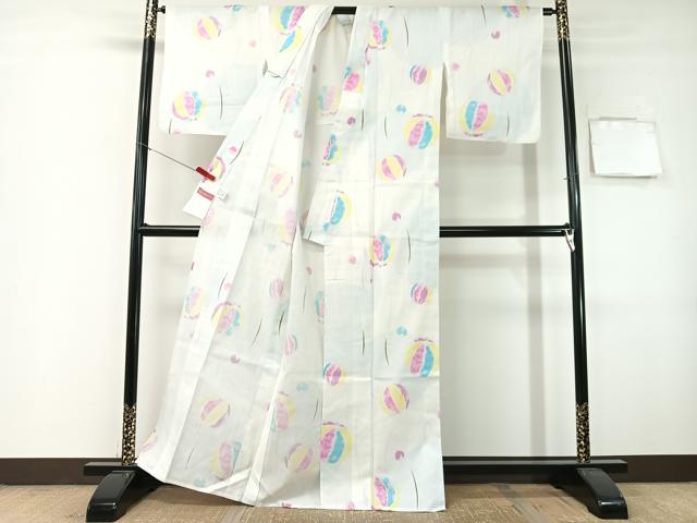 平和屋着物∴押切もえ MOE OSHIKIRI 夏物 浴衣 毬 綿 逸品 CABG7723vp