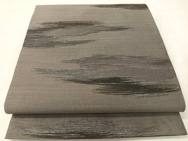 平和屋着物▽スリーシーズン 春夏秋 六通柄袋帯 霞文 正絹 逸品 未使用 CABG7782vp
