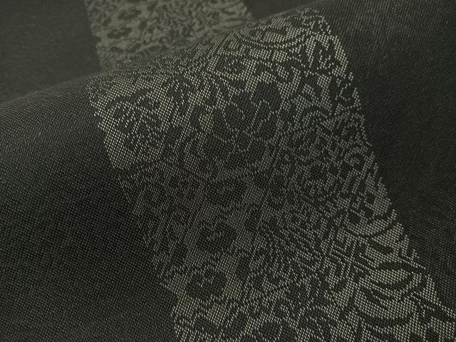 平和屋着物●西陣 両面 六通柄袋帯 和奈織 創作:正廣 草木染 葡萄蔦の葉文 金糸 証紙付き 正絹 逸品 未使用 CABG7836vp