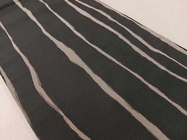 平和屋着物●両面 全通柄袋帯 大島紬地 吉祥花文 正絹 逸品 CABG7841vp
