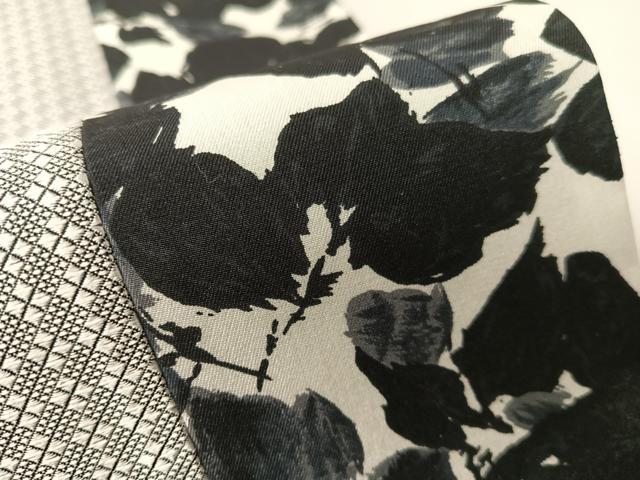 平和屋着物●六通柄袋帯 切嵌 草花間道 日本製 正絹 逸品 未使用 CABG7937vp