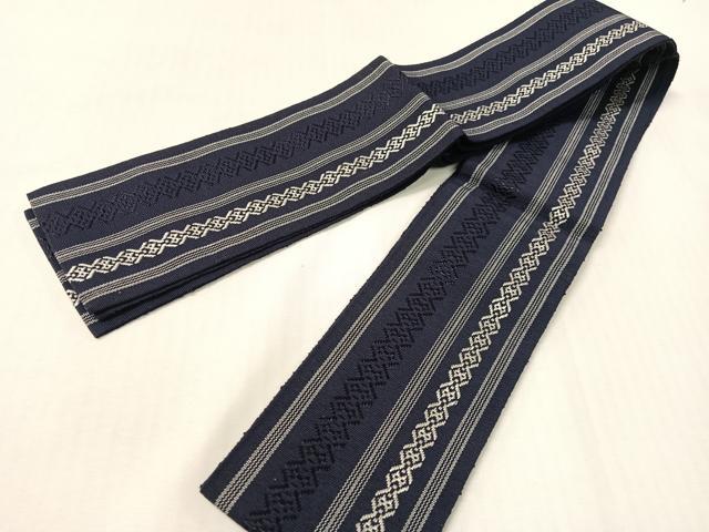 平和屋着物●男性 角帯 博多織 献上 未使用 CABG7955vp