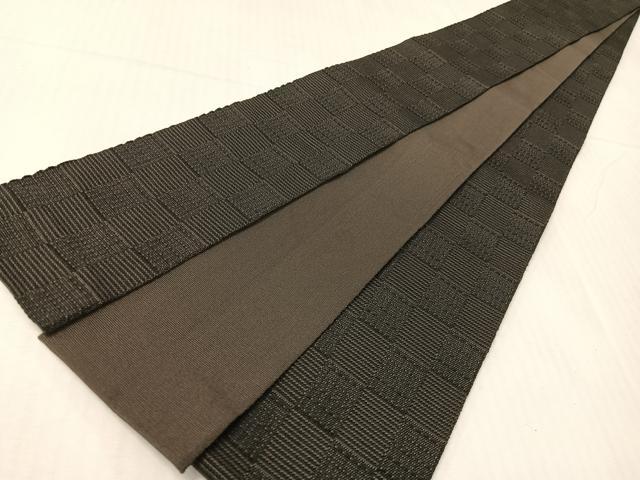 平和屋着物●男性 角帯 市松柄 CABG7998vp